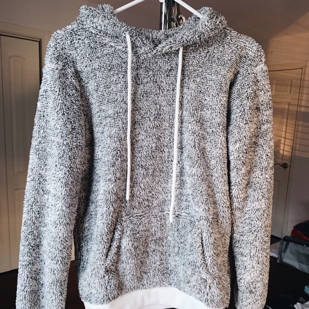 NEW • fuzzy sweatshirt